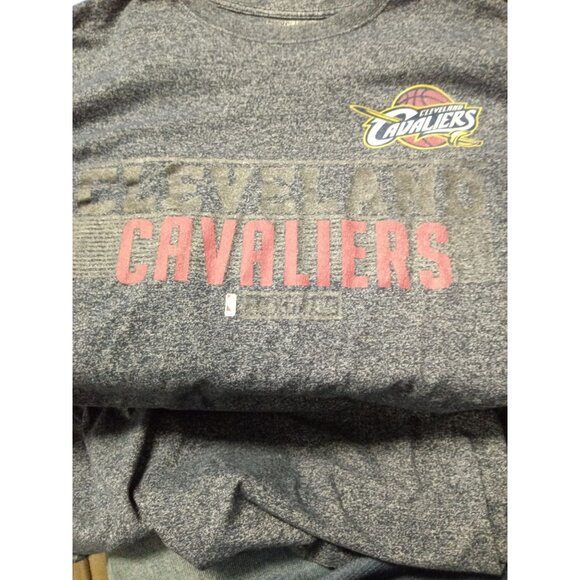 Men's Blue NBA Cleveland Cavaliers Blue Long Sleeve Shirt Size XL - Picture 4 of 4